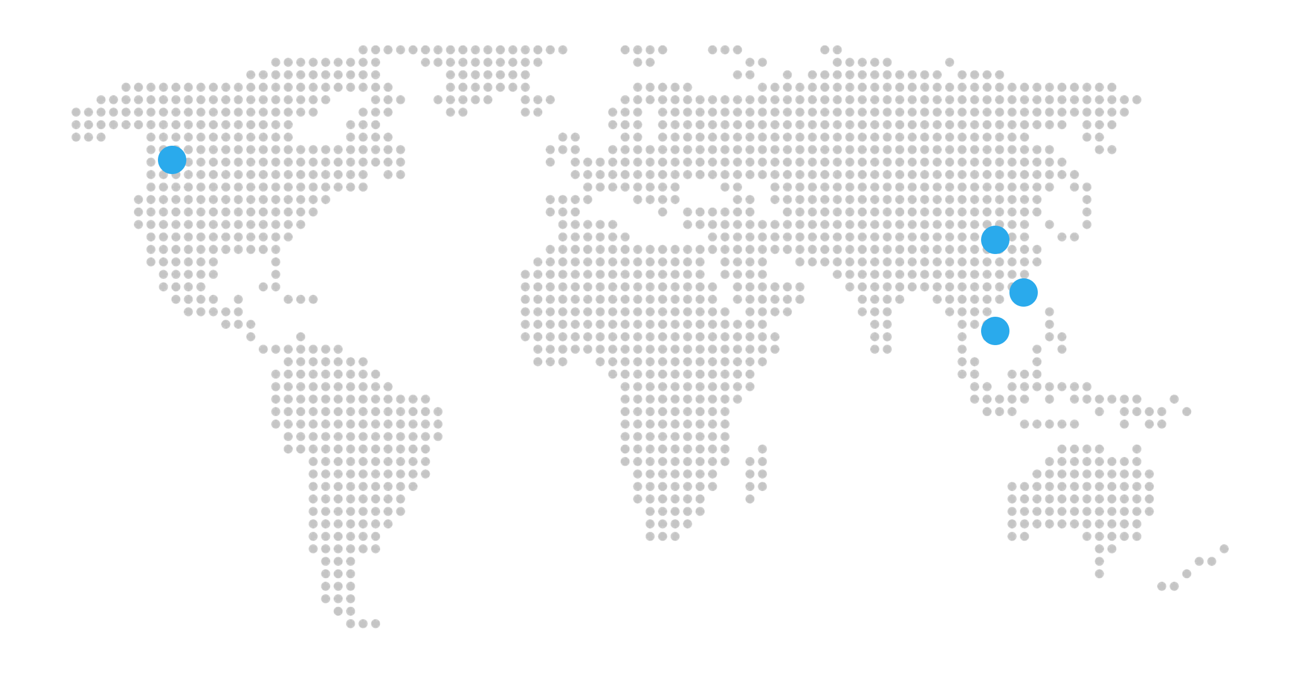 CMT Global Presence Map
